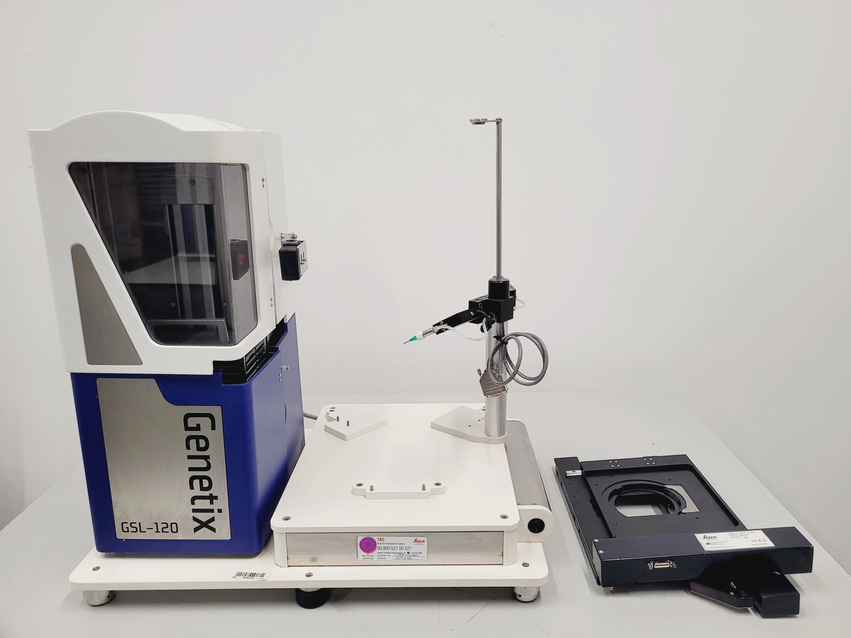 Genetix GSL-120 Stacker And Model GSL-10/GSL-120 Automated Stage Lab