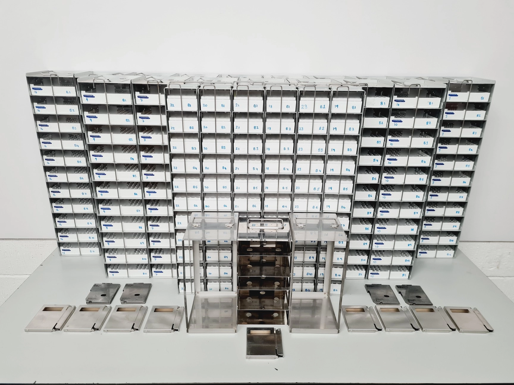 26 x Statebourne Cryogenics Freezer Racking Lab