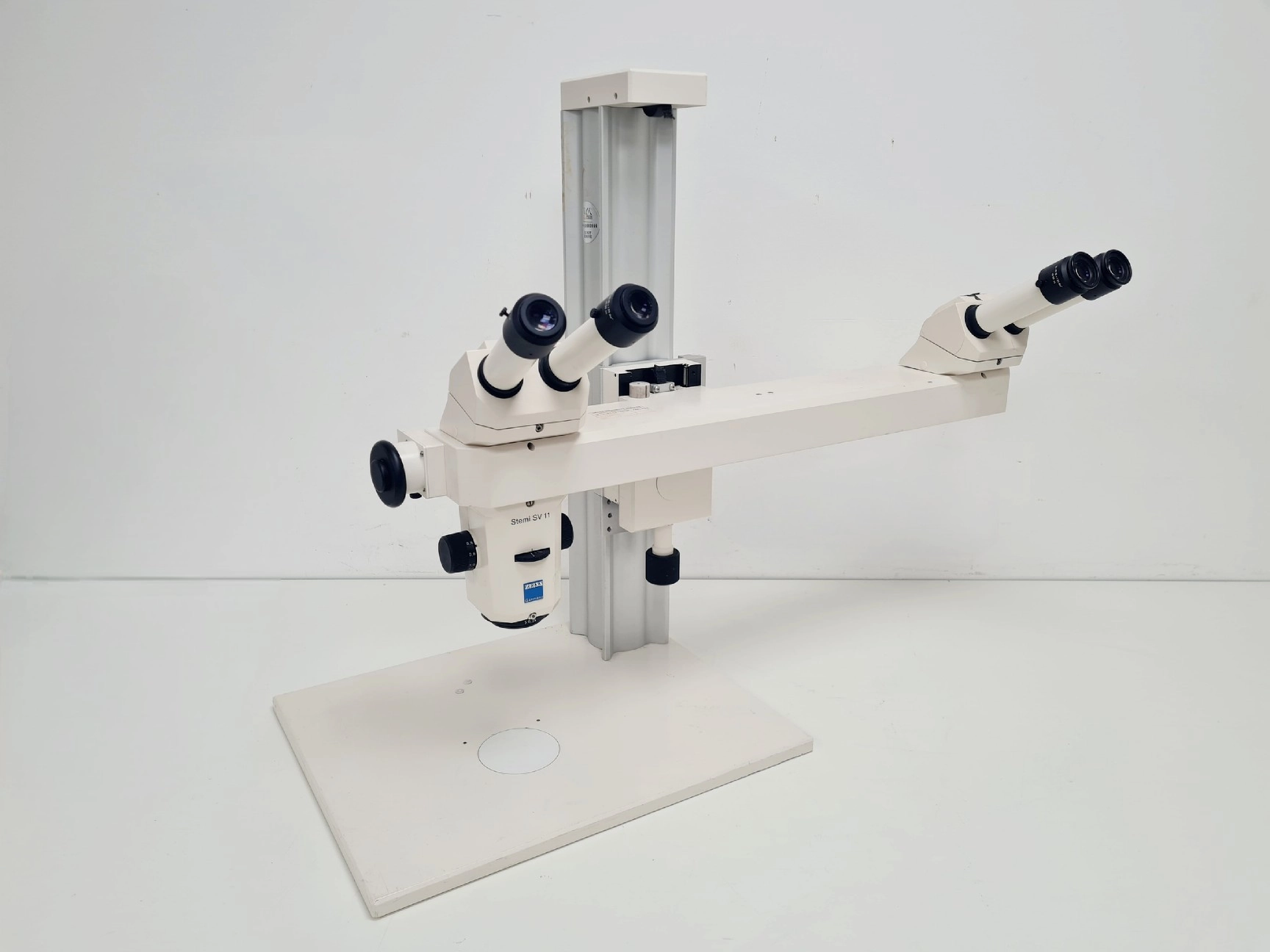 Zeiss Stemi SV 11 Dual Viewing Discussion Teaching Stereo Microscope Lab