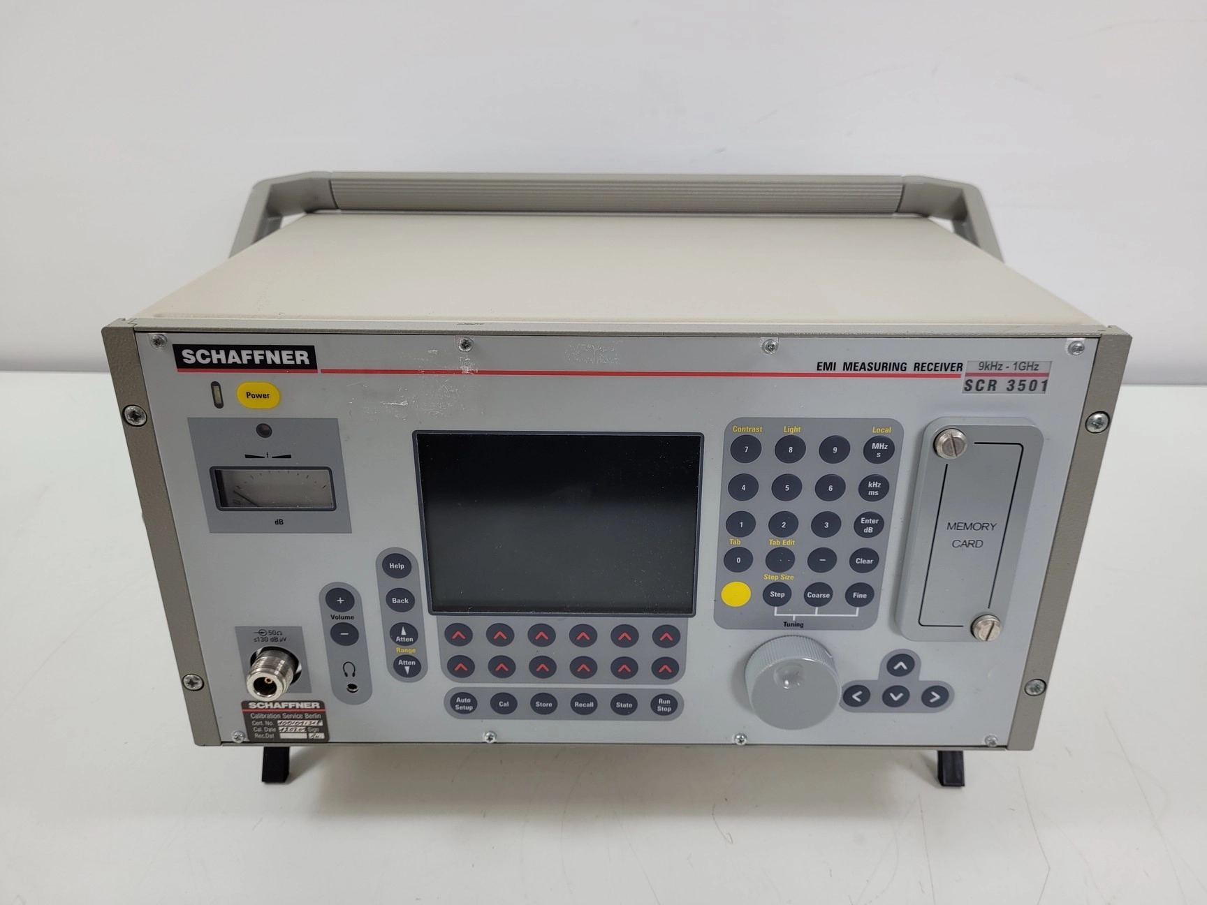 Schaffner EMI Measuring Receiver Model SCR 3501 Lab