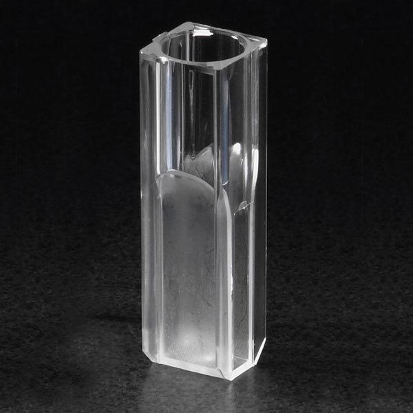 Cuvette, Micro, 1.5mL, with 2 Clear Sides, PS, 100/Tray, 5 Trays/Unit