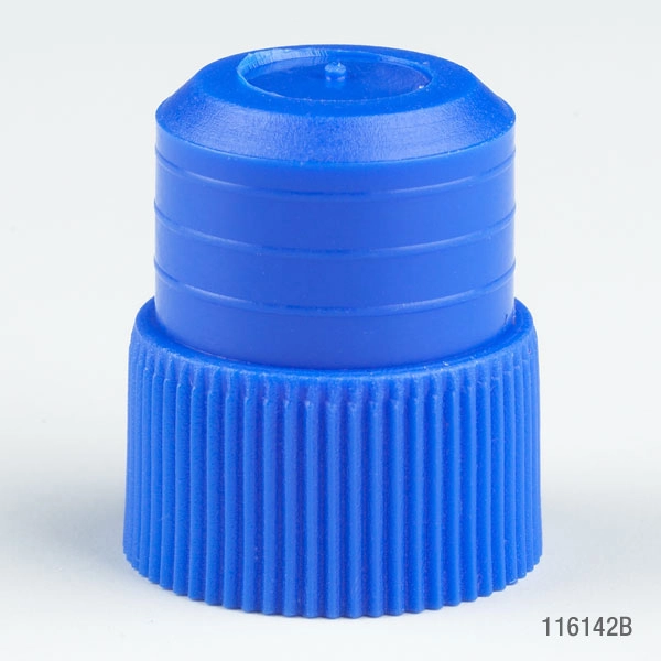 Cap, Plug, 16mm, Blue, 1000/Bag — Qty/Unit: 1000