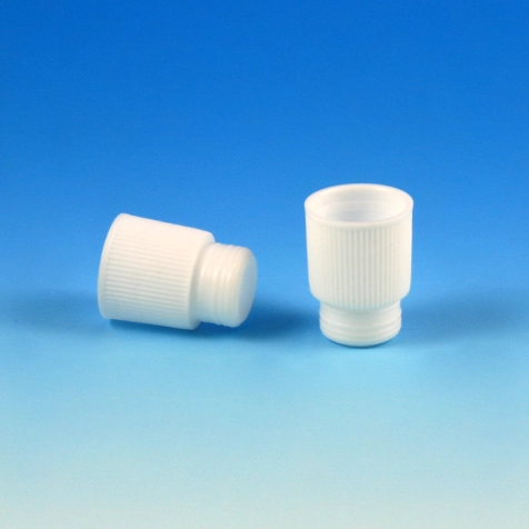 Cap, Plug, 16mm, High Grip, White — Qty/Unit: 1000