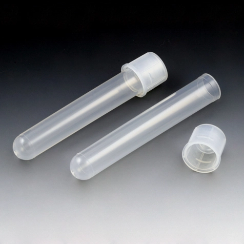 Culture Tube, 17 x 100mm (15mL), PS, STERILE, Attached Dual Position Cap, 25/Bag, 20 Bags/Unit — Qty/Unit: 500