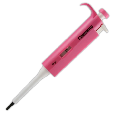 Pipette, Diamond, Fixed Volume, 15uL, Pink — Qty/Unit: 1