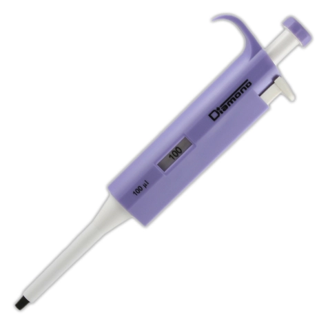 Pipette, Diamond, Fixed Volume, 100uL, Lavender — Qty/Unit: 1