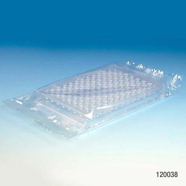 Microtest Plate, 96-Well, U-Bottom, PS, STERILE, Individually Wrapped — Qty/Unit: 50