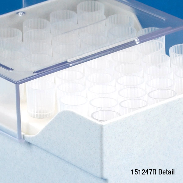 Pipette Tip, 5000uL (5mL), Natural, for use with Biohit Proline & Eppendorf Research, 50/Rack, 4 Racks/Unit — Qty/Unit: 200