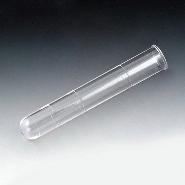 Test Tube, 16 x 100mm (12mL), PS, with Rim, Graduated at 2.5, 5 & 10mL, 500/Bag, 4 Bags/Unit — Qty/Unit: 2000