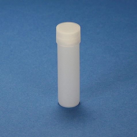 Scintillation Vial, 4mL, PE, with Attached White Screw Cap — Qty/Unit: 2000