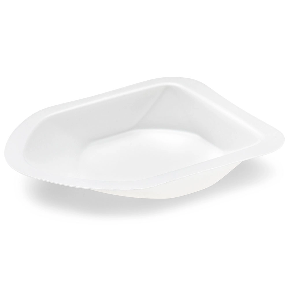 Weighing Boat, Plastic, with Pour Spout, Antistatic, 57 x 44 x 8mm, PS, White, 10mL — Qty/Unit: 250