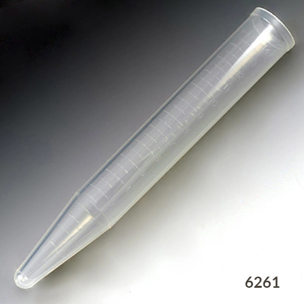 Centrifuge Tube, 15mL, PP, Molded Graduations, 100/Dispenser Box, 10 Boxes/Unit — Qty/Unit: 1000