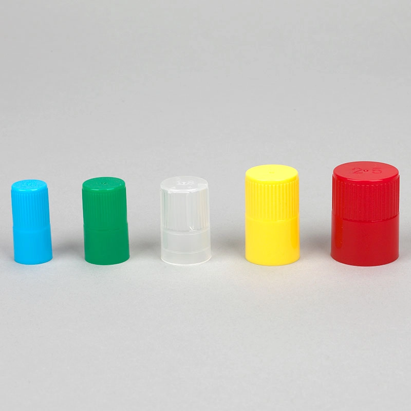 Diamond Culture Tube Cap for 25mm Glass Culture Tubes, PP, Yellow, 100/Bag, 5 Bags/Carton — Qty/Unit: 500