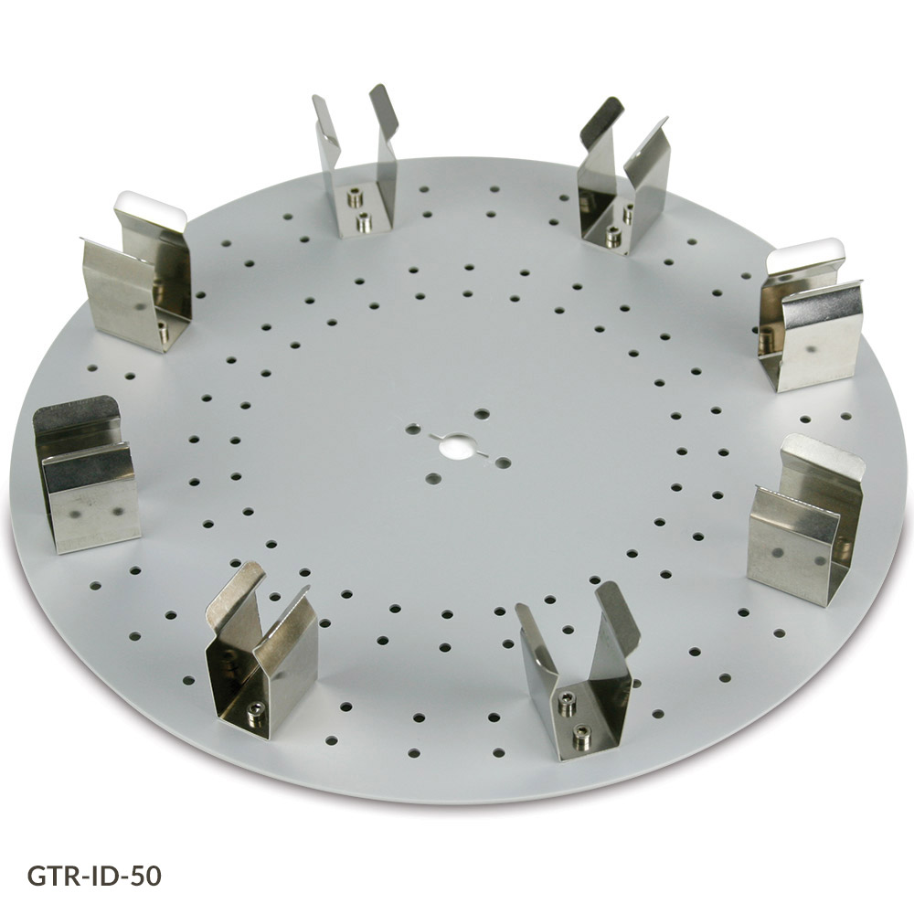 Tube Holder Disk for use with GTR-ID Series Tube Rotators, 8-Place Disk, for 50mL Centrifuge Tubes — Qty/Unit: 1