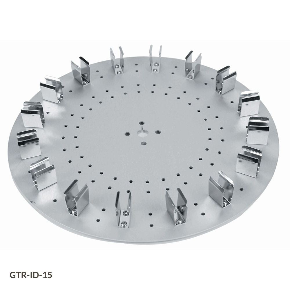 Tube Holder Disk for use with GTR-ID Series Tube Rotators, 16-Place Disk, for 15mL Centrifuge Tubes — Qty/Unit: 1