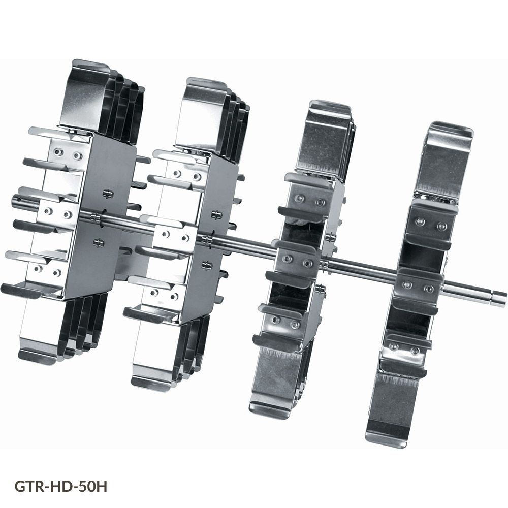 Tube Holder for use with GTR-HD Series Tube Rotators, 16 Vertical Places for 50mL Microcentrifuge Tubes — Qty/Unit: 1