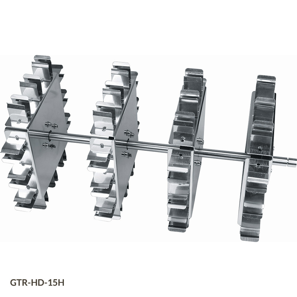 Tube Holder for use with GTR-HD Series Tube Rotators, 48 Horizontal Places for 15mL Microcentrifuge Tubes — Qty/Unit: 1