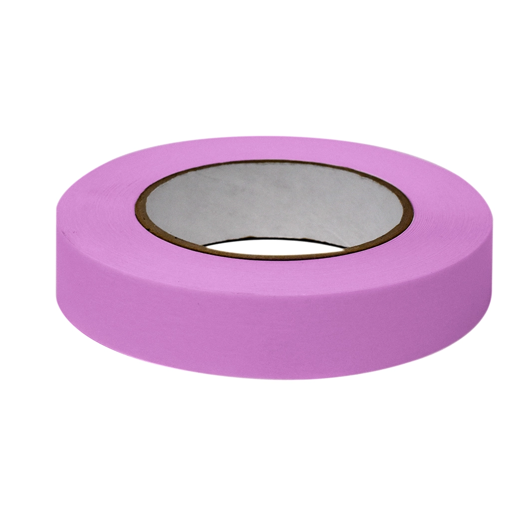 Labeling Tape, 1" x 60yd per Roll, 3 Rolls/Case, Magenta  — Qty/Unit: 3