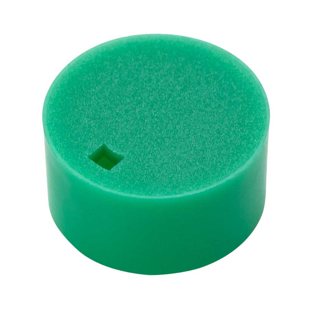 Cap Insert for Cryogenic Vials with O-Ring Seal, Green — Qty/Unit: 500