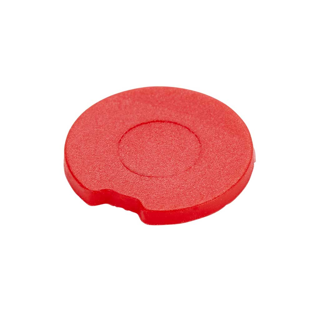 Cap Insert for Diamond Essentials Cryogenic Vials, Red — Qty/Unit: 500