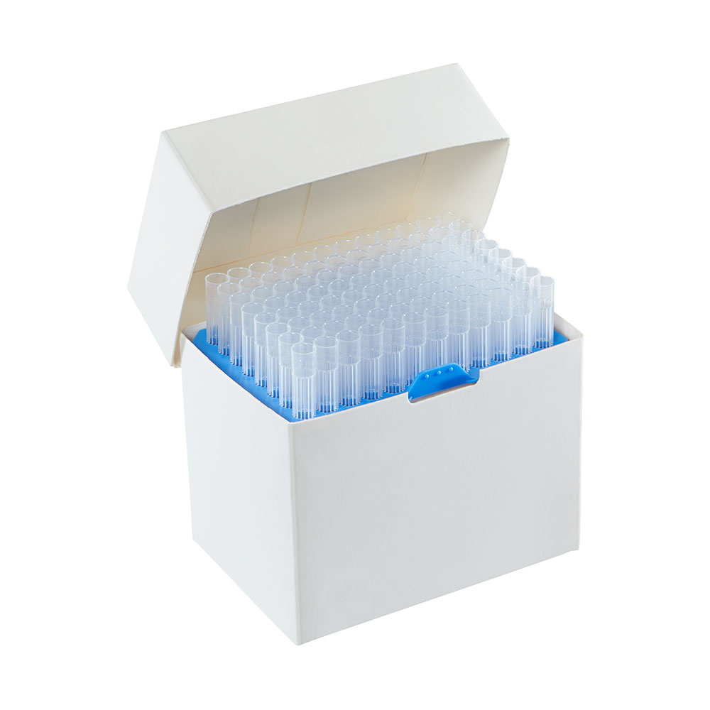 PosiStop Pipette tip, 1000ul, Sterile, GreenRack, graduated, 96/rack, 6 racks box, 10 boxes case — Qty/Unit: 576