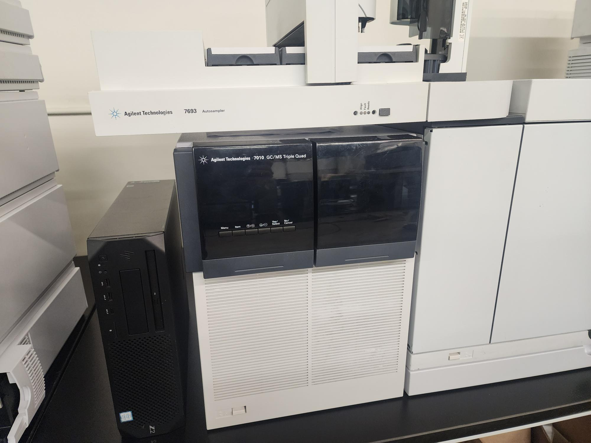 Agilent 7010 Triple Quad GCMS System with 7890B GC, Autosampler, Computer