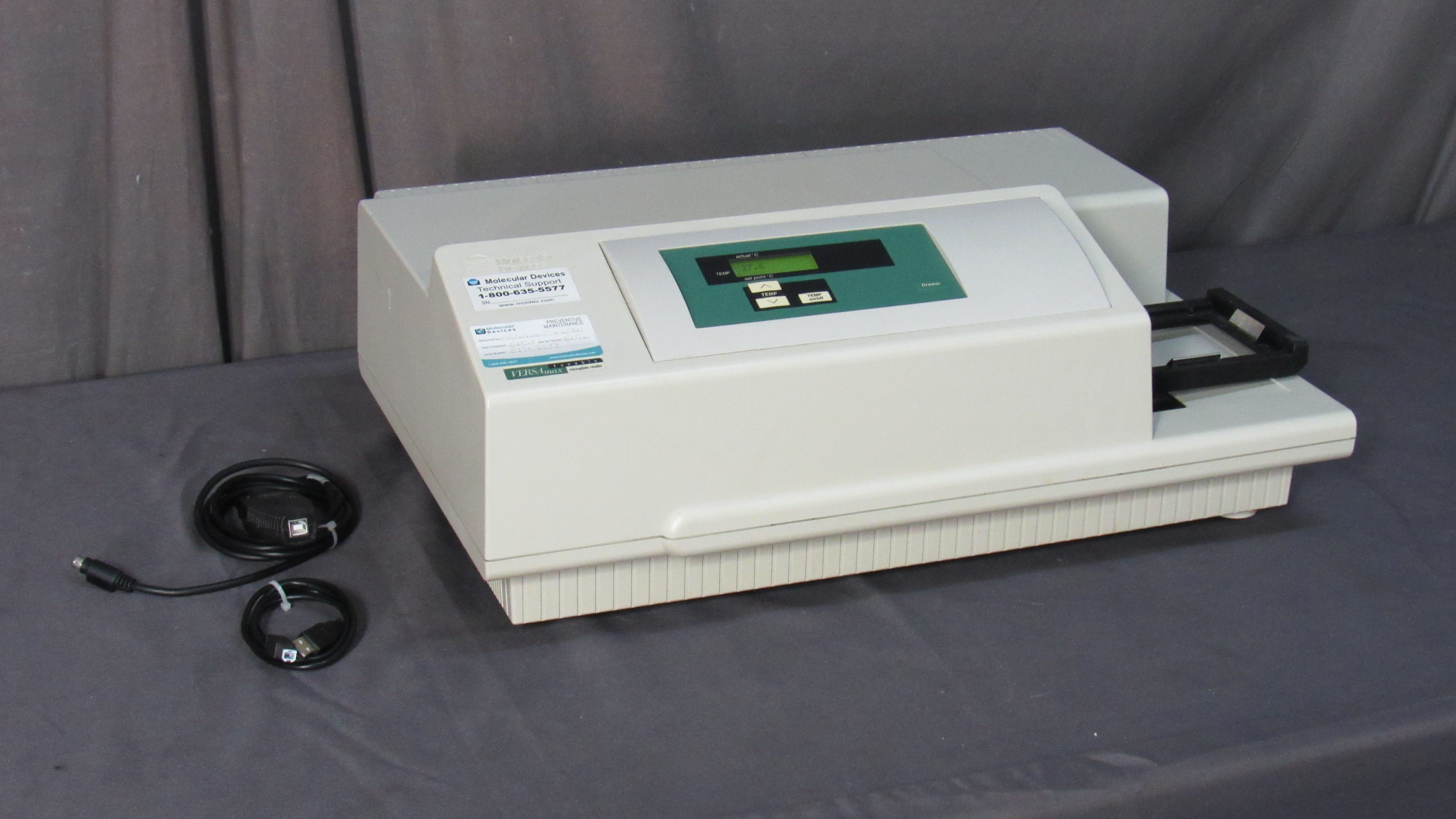 Molecular Devices VersaMax Tunable Microplate Reader; Warranty