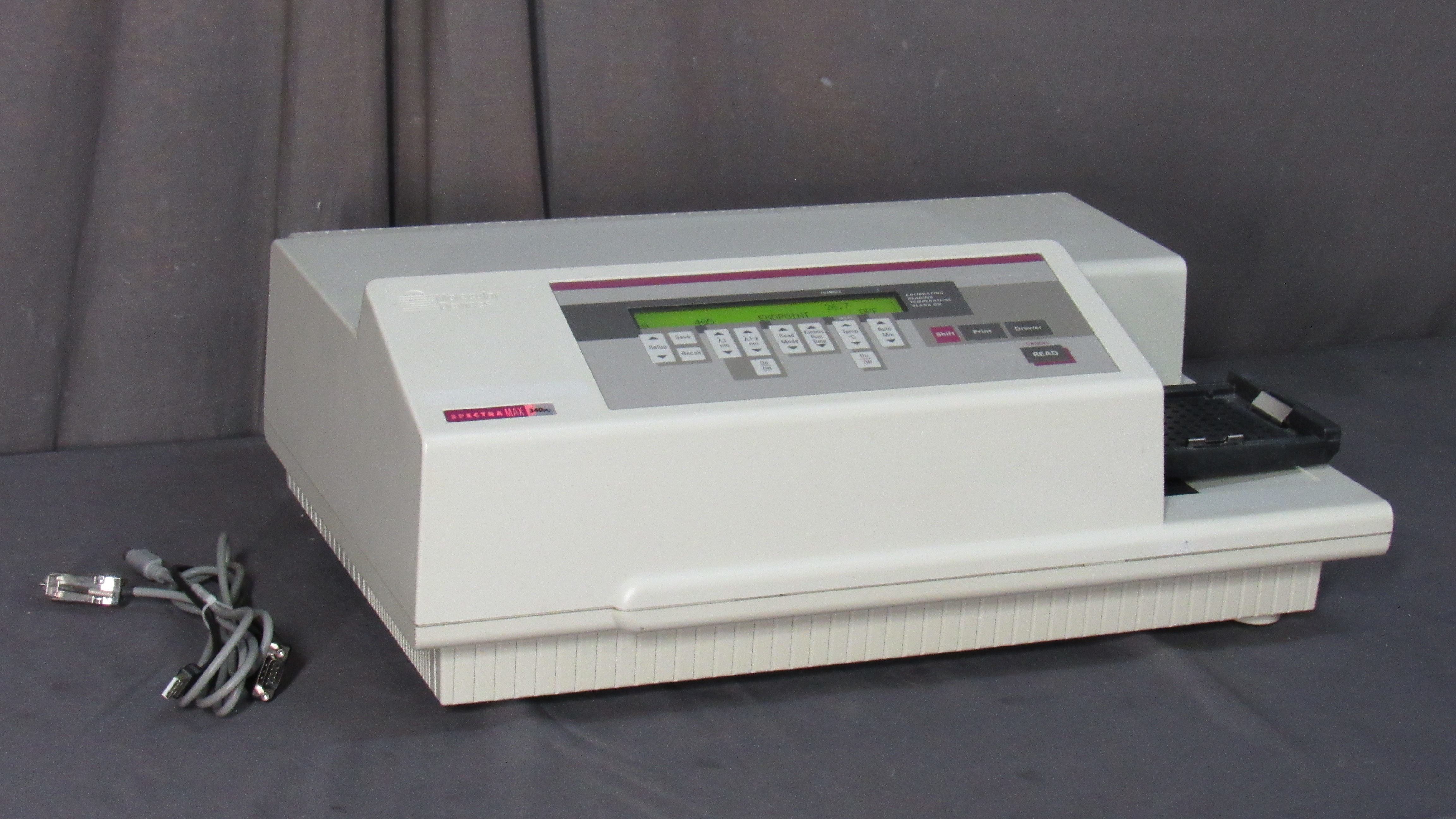 Molecular Devices SpectraMax 340PC 96-Well Microplate Reader; Warranty