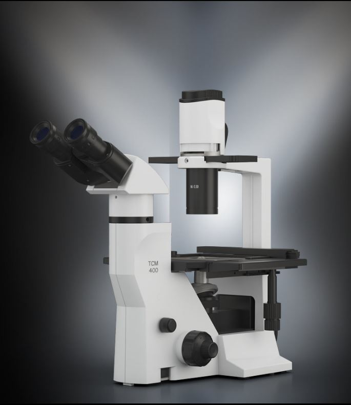 New LABOMED TCM 400 Inverted Phase Contrast Microscope & 3 OBJ; 4X/10X/20X #41261