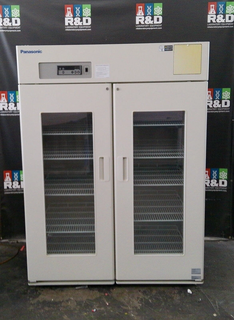 Panasonic MPR-1411-PA 2 Door +4C Laboratory Refrigerator 49Cf 120v FULLY TESTED