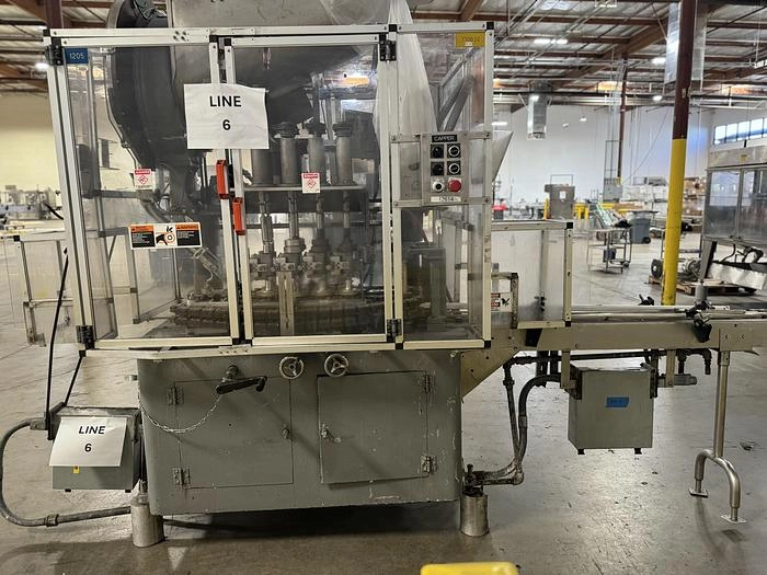 4 Spindle Capper w/Hopper