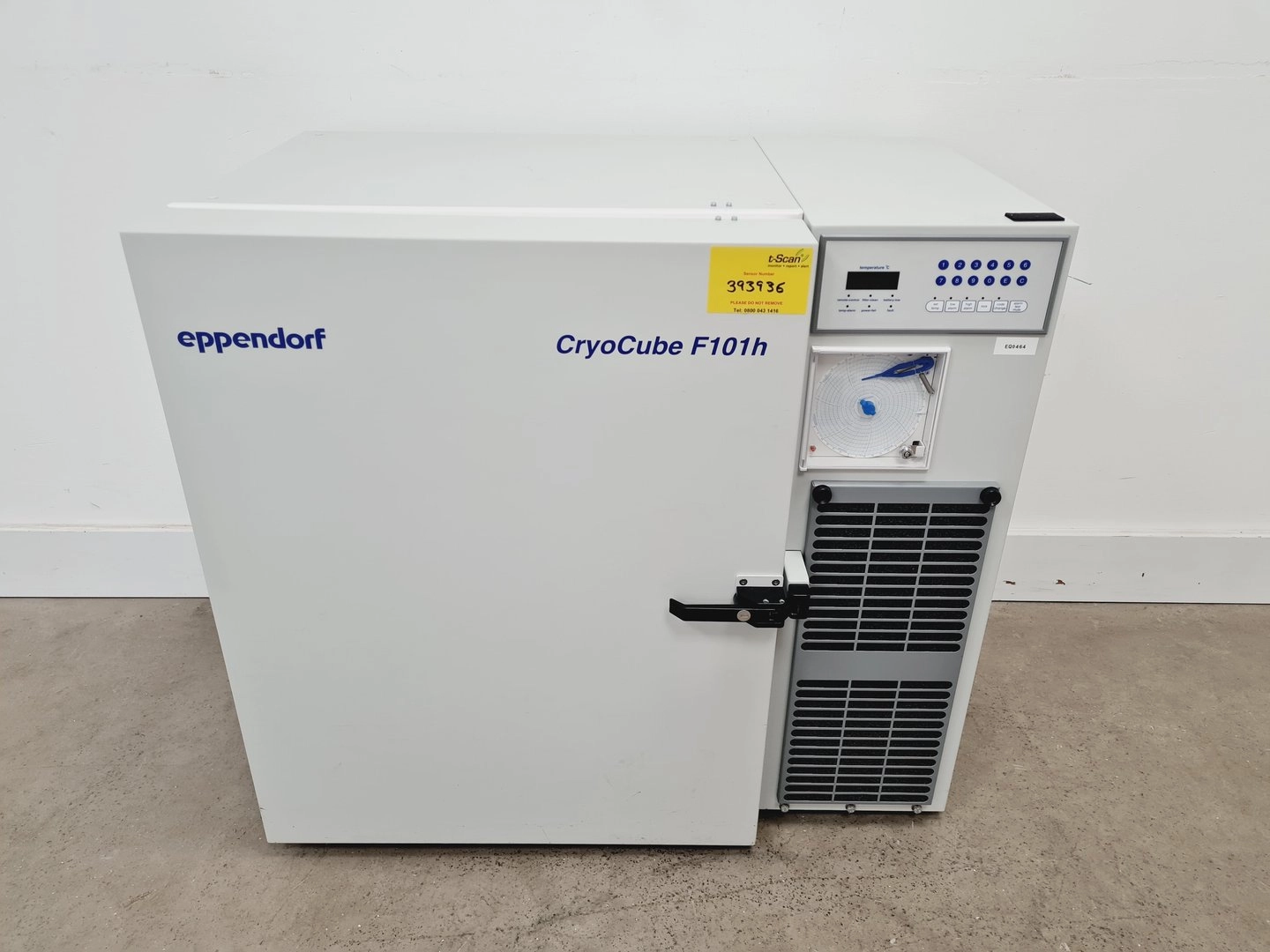 Eppendorf F101h-86 CryoCube Ultra Low Temperature Freezer Lab