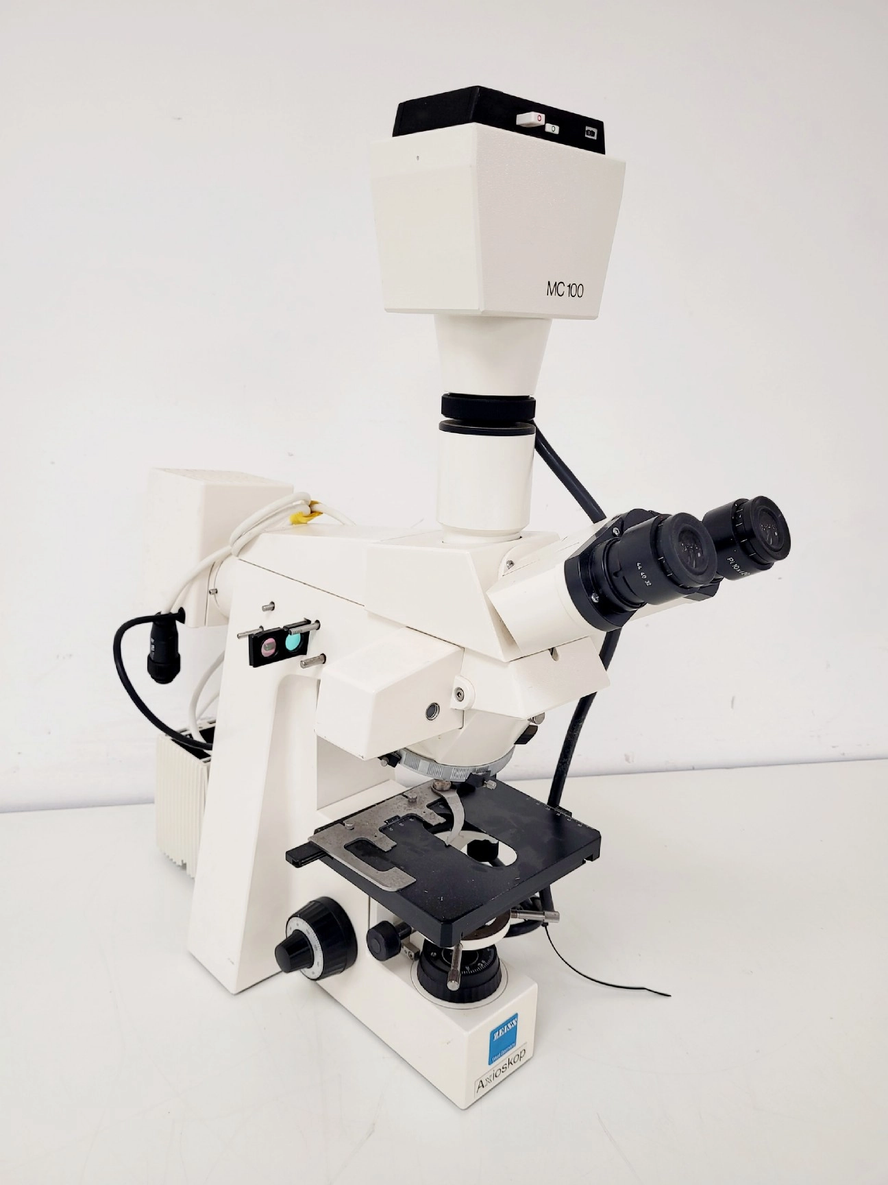 Carl Zeiss Axioskop El Einsatz Fluorescence Microscope Spares/Repair Lab