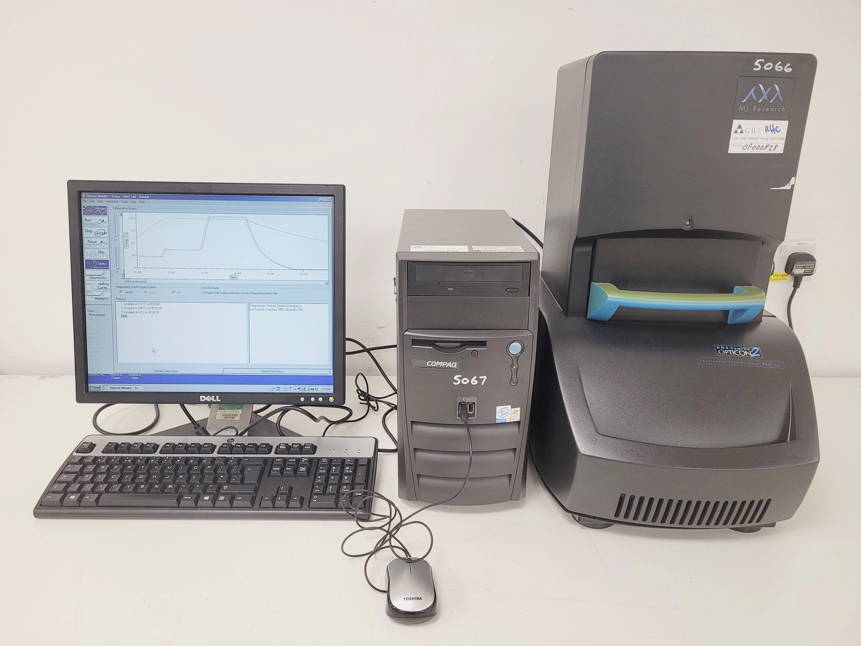 MJ Research DNA Engine Opticon 2 CFD-3220 System w/ Software Lab