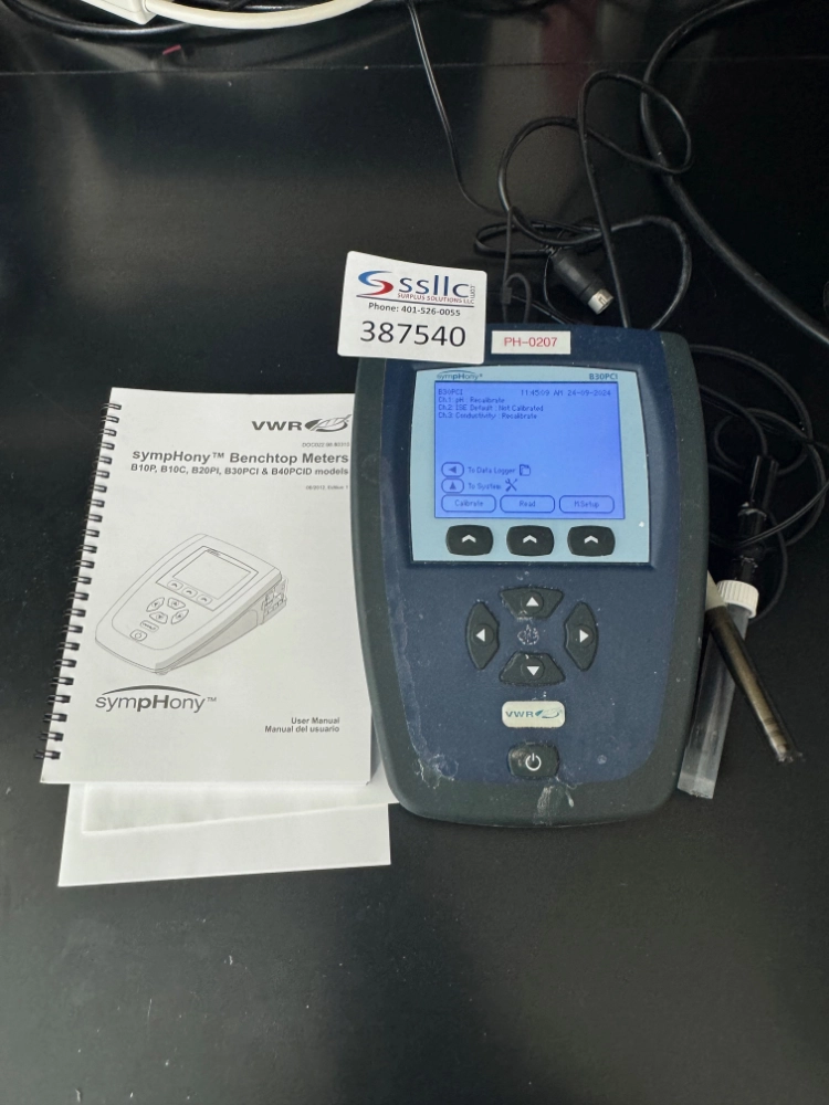 VWR Symphony B30PCI pH Meter