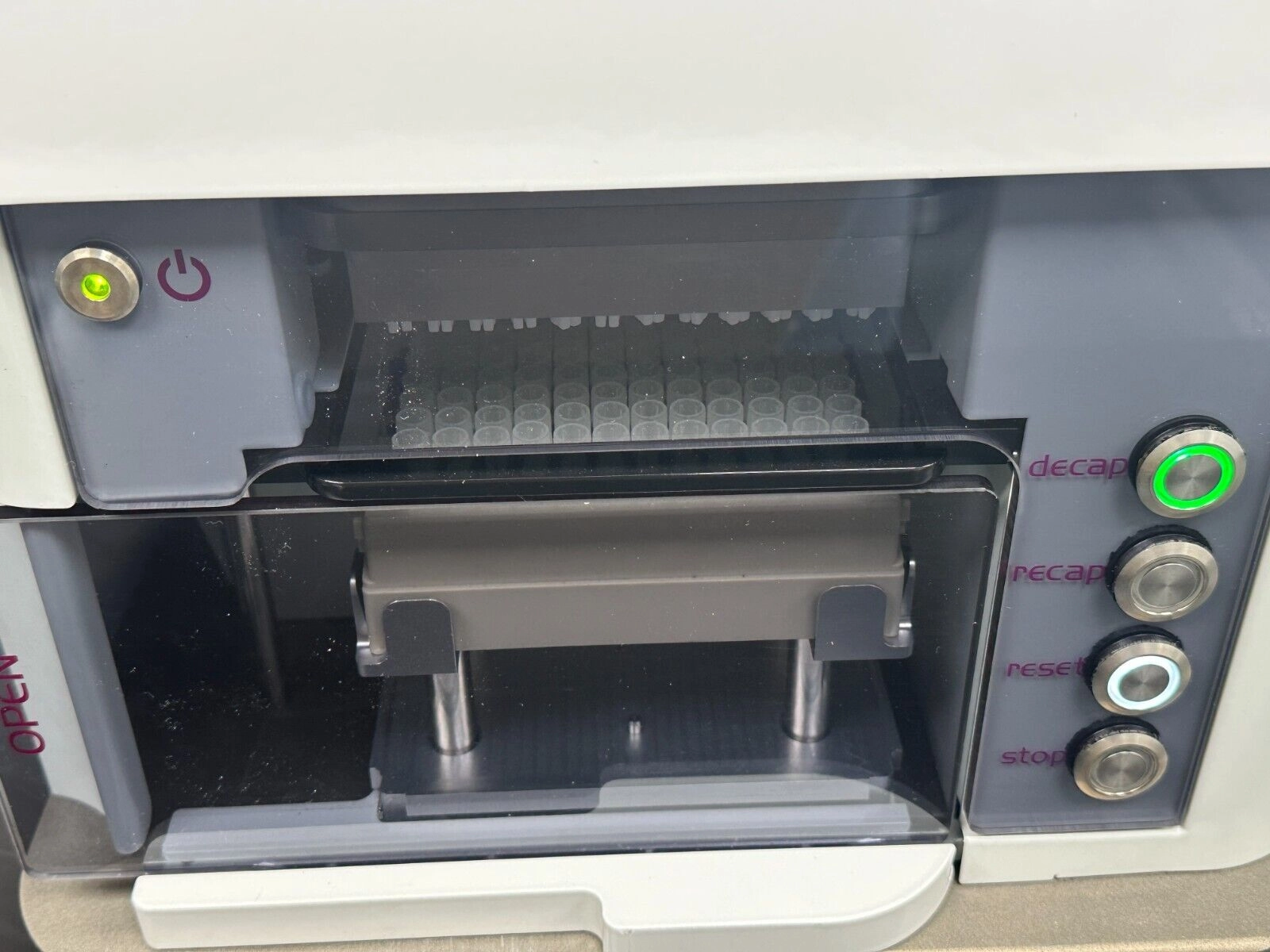 96 Matrix Rack Thermo Capit-All 96-tube Matrix rack Screwtop cap | LabX.com