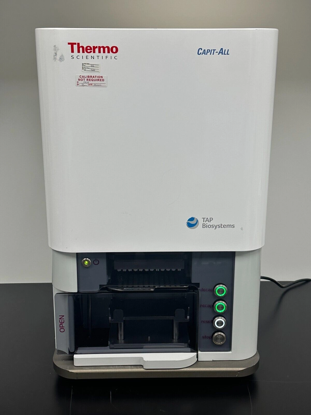96 Matrix Rack Thermo Capit-All 96-tube Matrix rack Screwtop cap | LabX.com