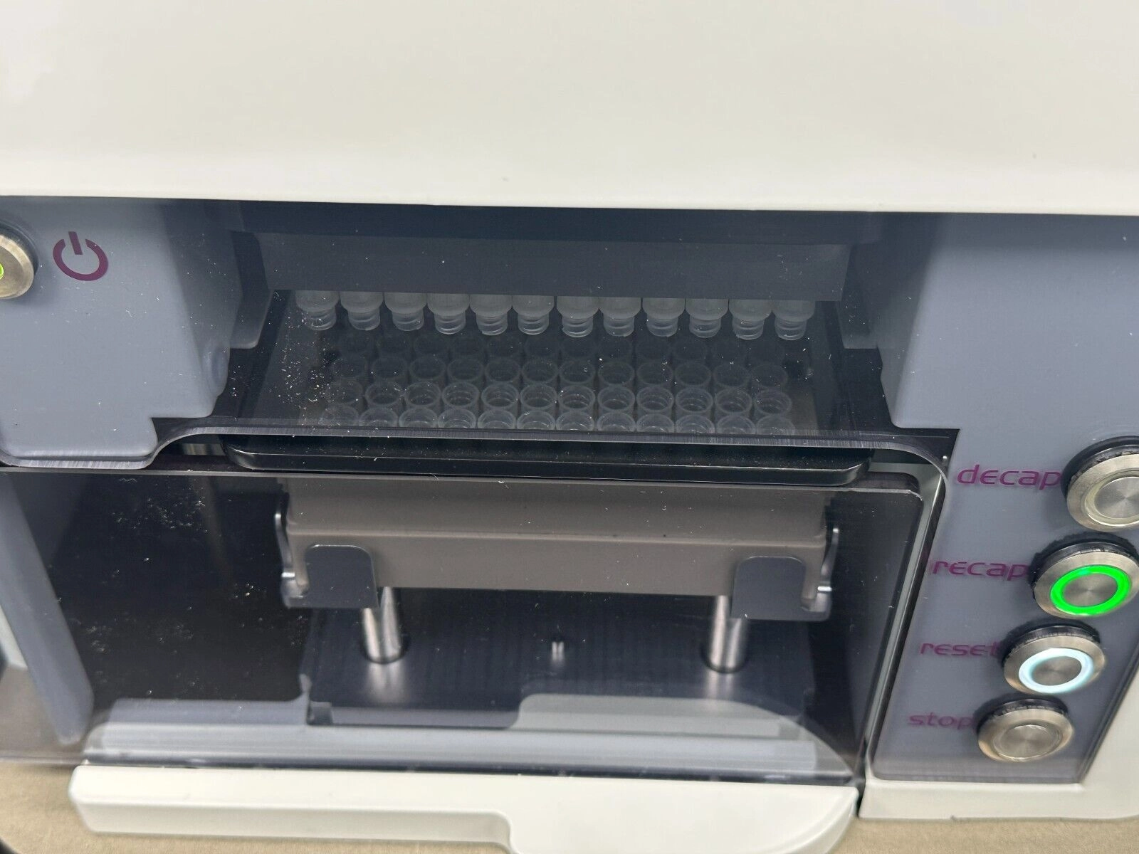96 Matrix Rack Thermo Capit-All 96-tube Matrix rack Screwtop cap | LabX.com