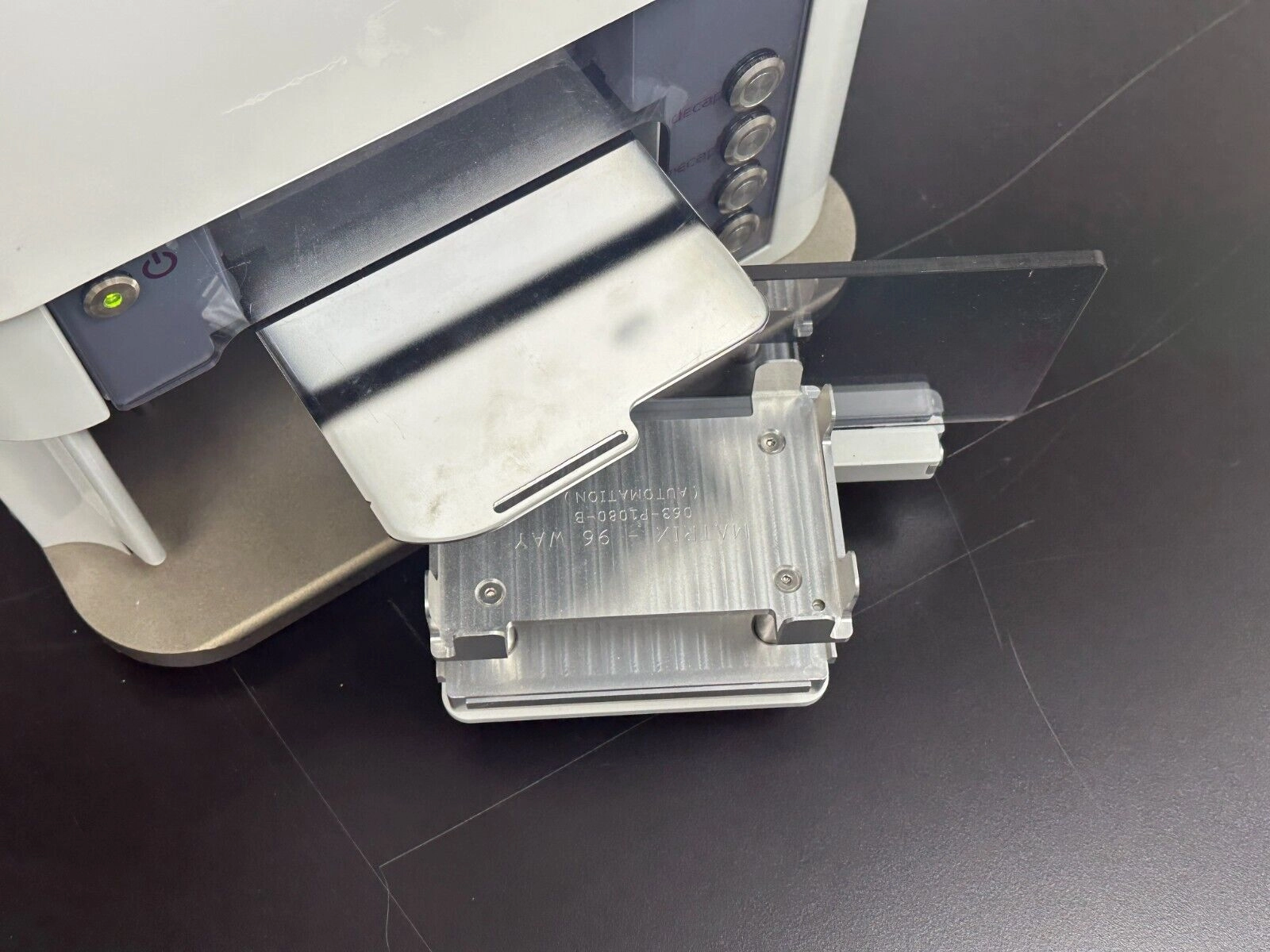 96 Matrix Rack Thermo Capit-All 96-tube Matrix rack Screwtop cap | LabX.com