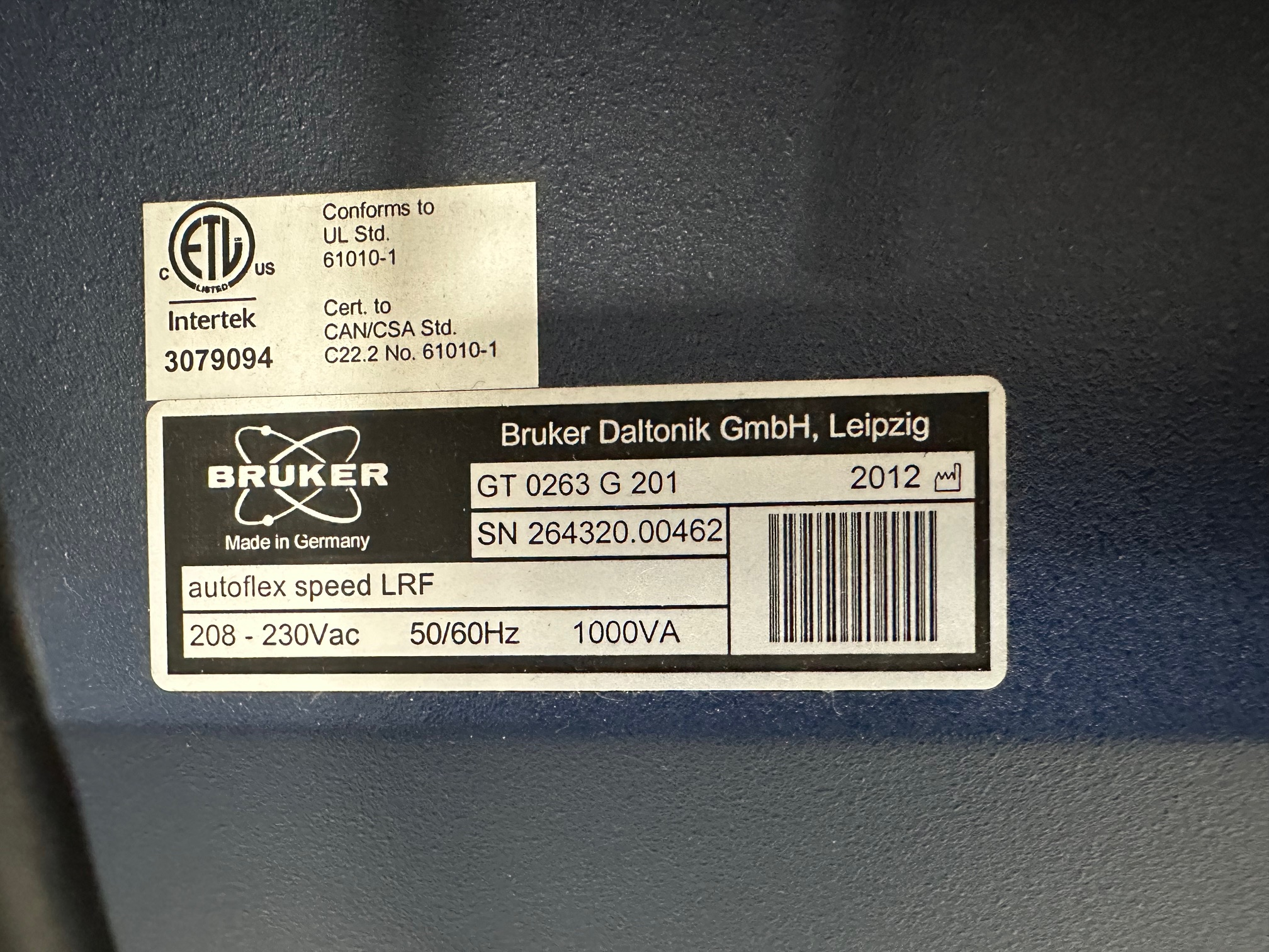 Bruker AUTOFLEX SPEED MALDI-TOF 