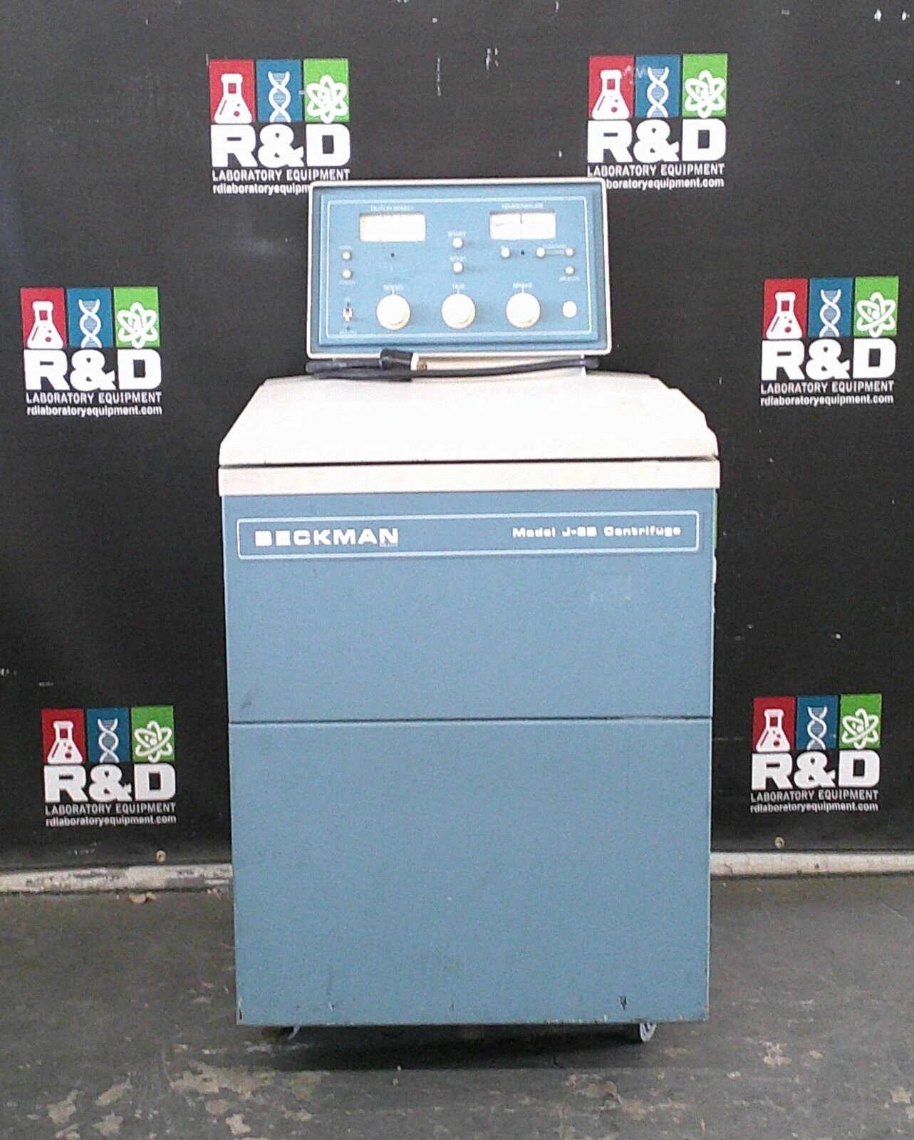 Beckman Coulter J-6B Refrigerated Floor Centrifuge w/ Rotor FULLY TESTED