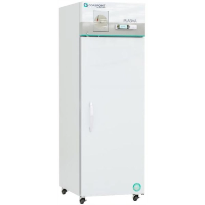 Corepoint Scientific 23 cu. ft. Single Solid Door Plasma Freezer with Chart Recorder NSBF231WSWCR-0