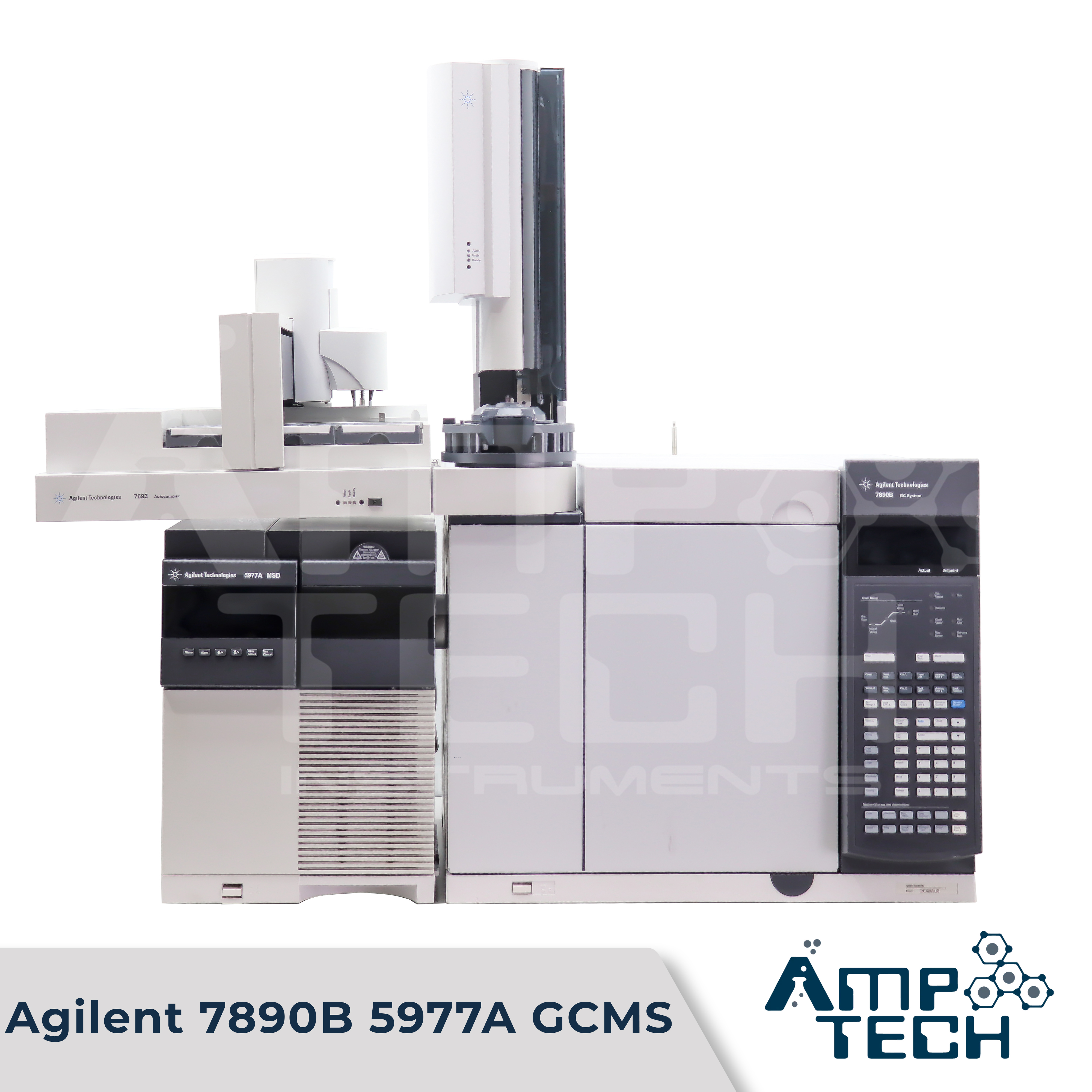 Agilent 7890B 5977A Inert GCMS System w/ 7693 Autosampler & Computer