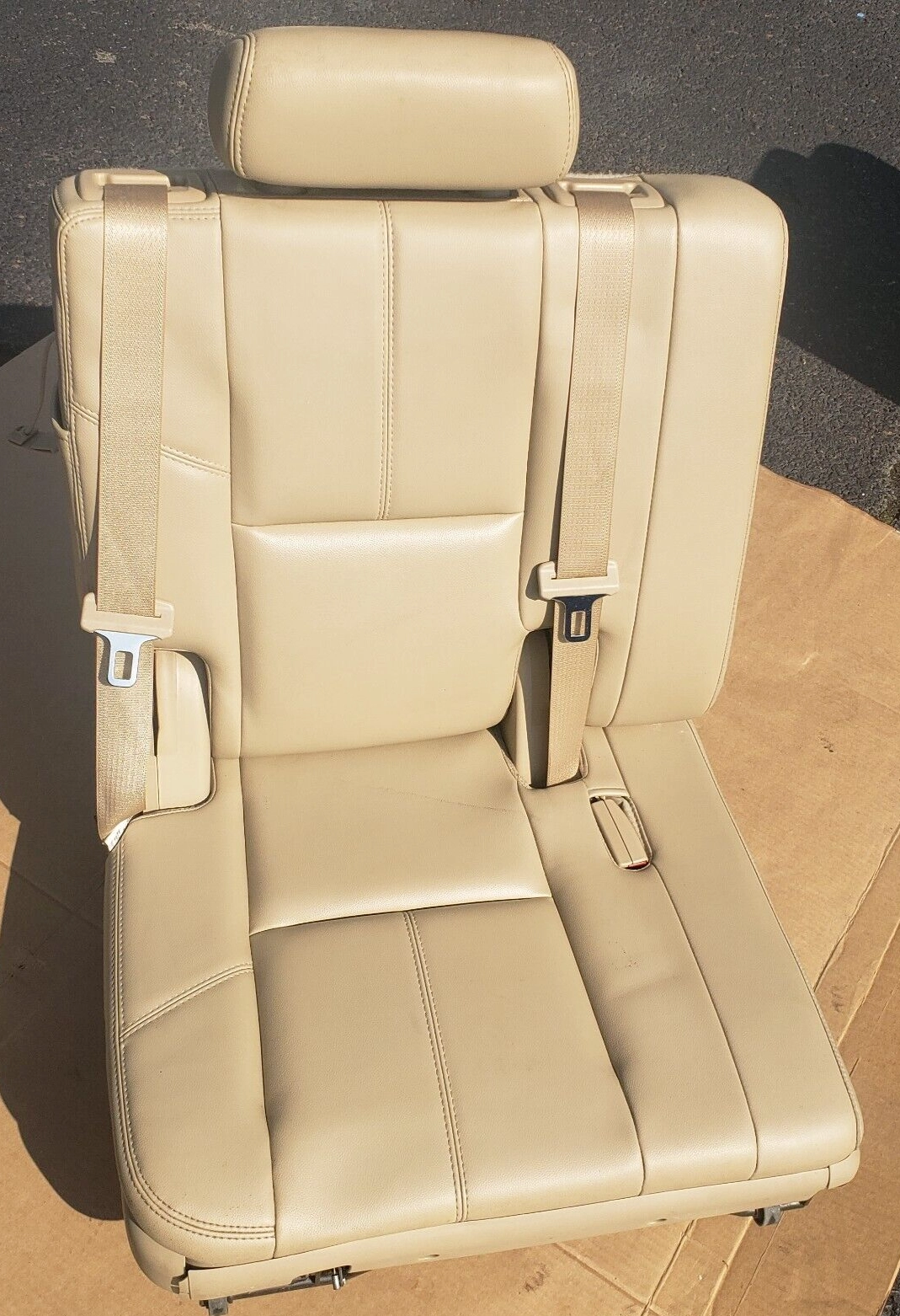 07-14 GM Chevy Tahoe/Suburban Beige 3rd Row Seats 