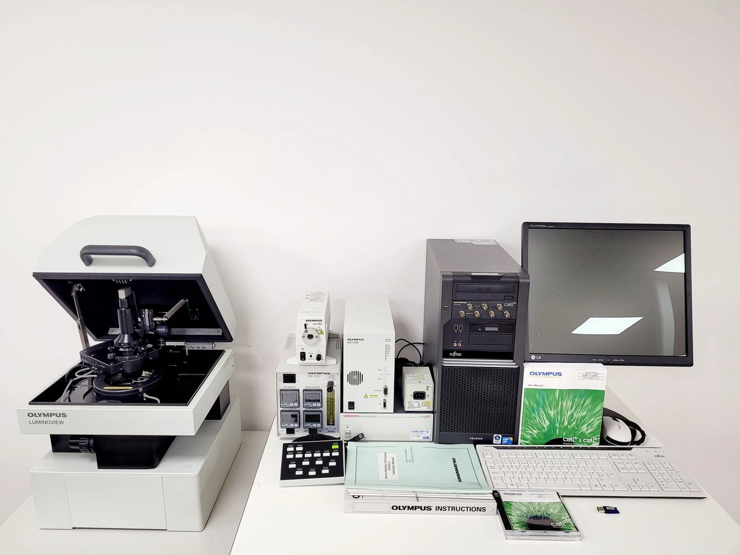 Olympus LV200F - LuminoView Bioluminescence Microscope System Lab