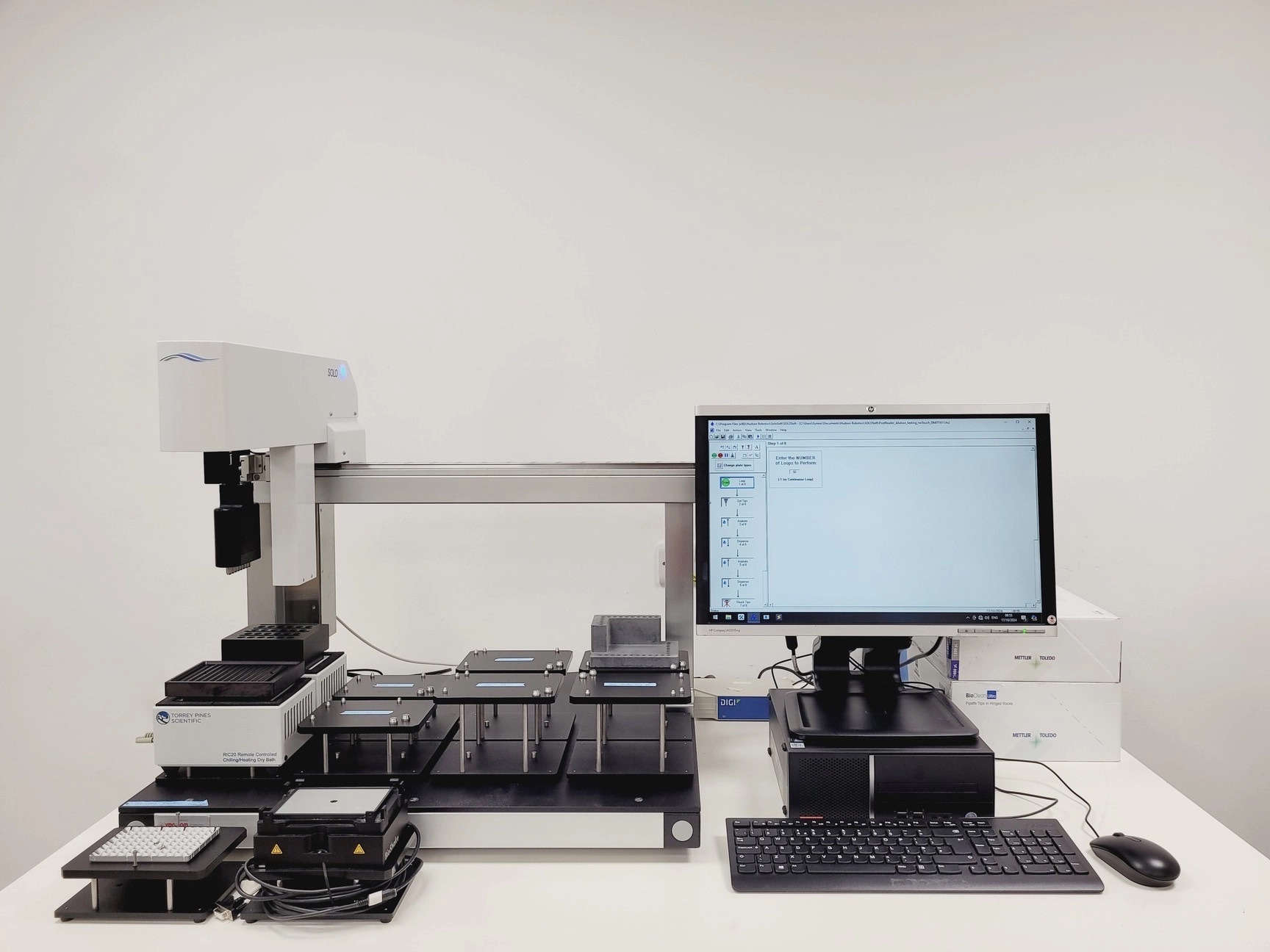 Hudson Solo SOL9 Automated Liquid Handler System w/ Software Lab