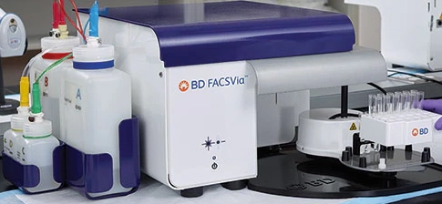 BD FACSVia Flow Cytometry System w/2 Lasers: Blue/Red Flow Cytometer - 3371717