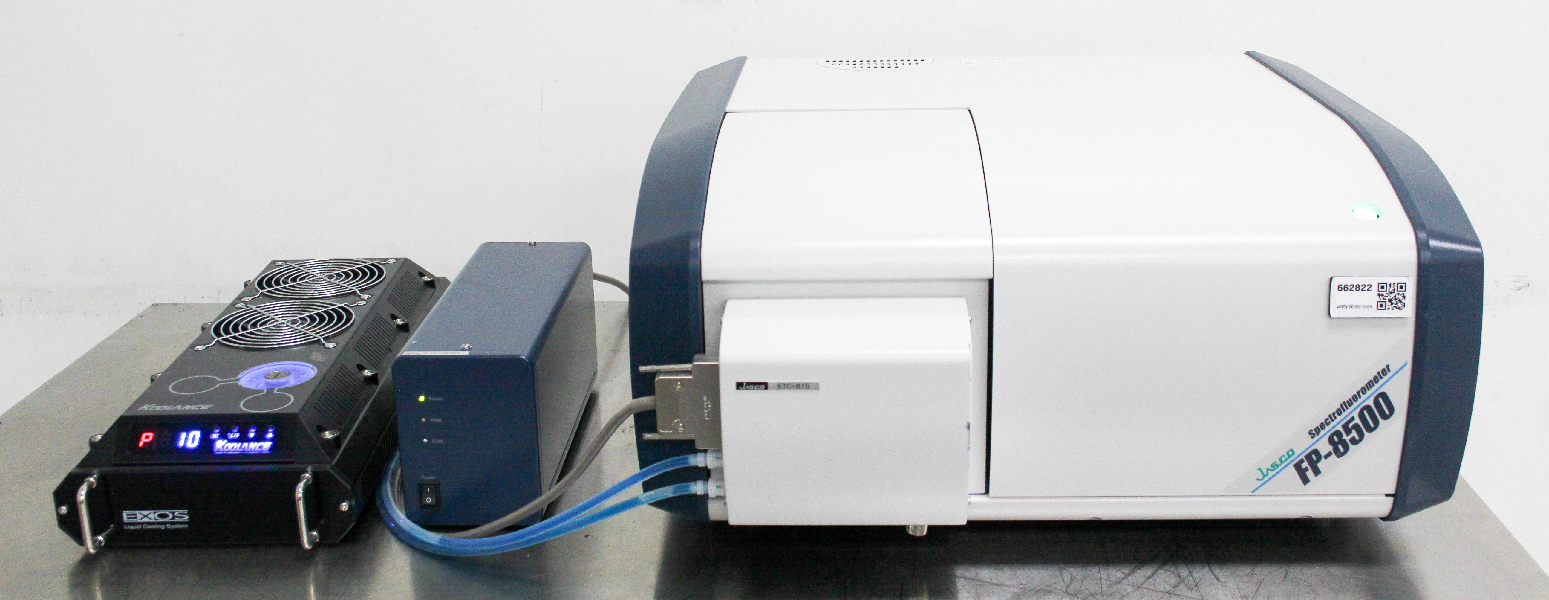 Jasco FP-8500 FDP Spectrofluorometer w/ Water Cooled Peltier Thermostatted Cell Holder - 3373980