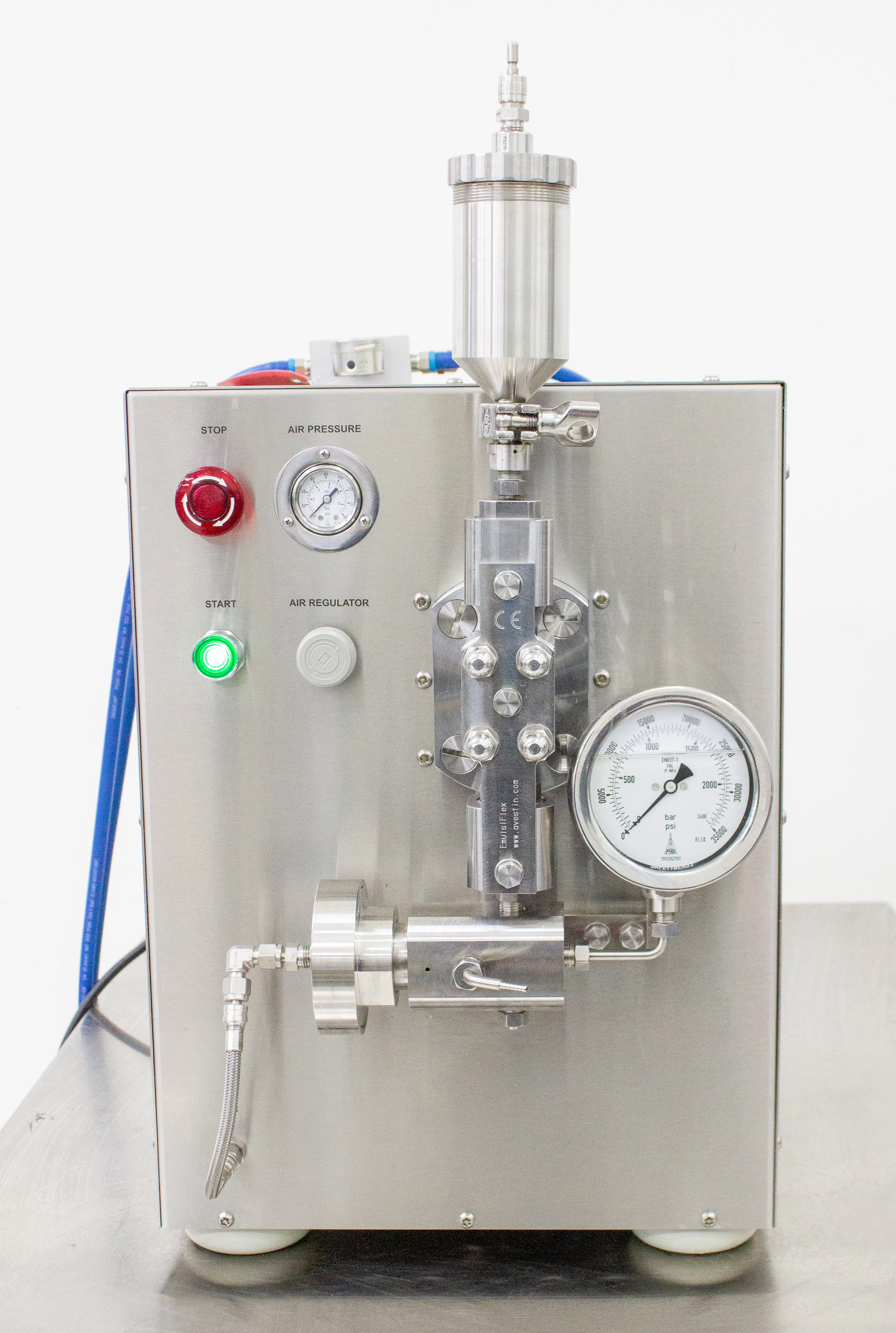 Avestin EmulsiFlex C3 High Pressure Homogenizer Laboratory Equipment 120V 50Hz/60Hz - 3374149