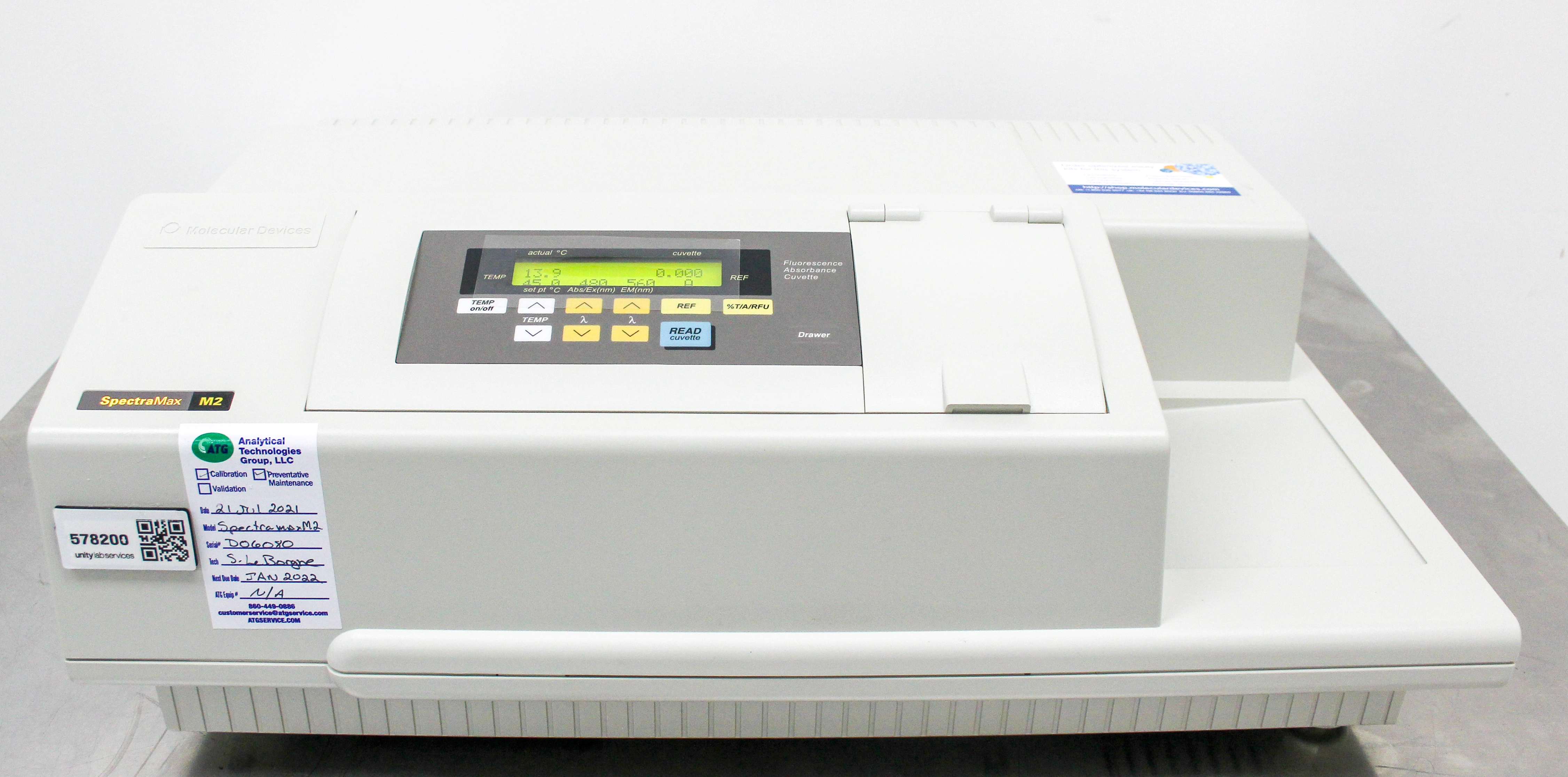 Molecular Devices SpectraMax M2 Multi-Mode Microplate Reader - 3373974